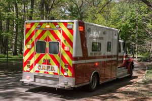 Ambulance emergency vehicle